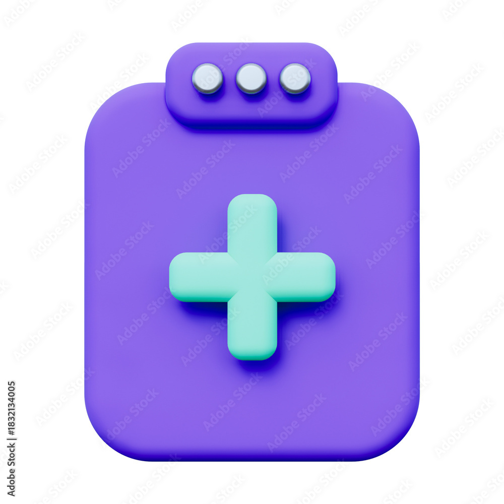 Fototapeta premium Play Icon3D Play ButtonVideo SymbolUI IconPastel IconPaper NoteCalendar IconAdd ButtonPlus IconPink DocumentPurple Note3D UISoft GradientApp IconMinimal IconCute 3DClip