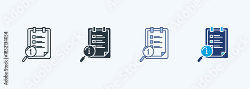 Details Multiple Style Icon Collection