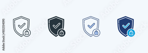 Protection Multiple Style Icon Collection