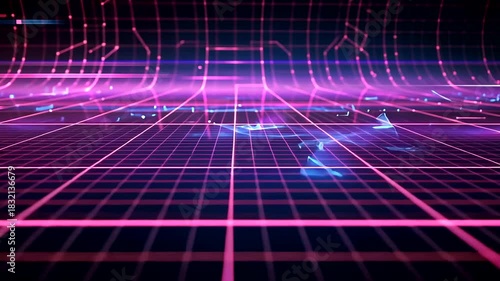 abstract purple background with lines