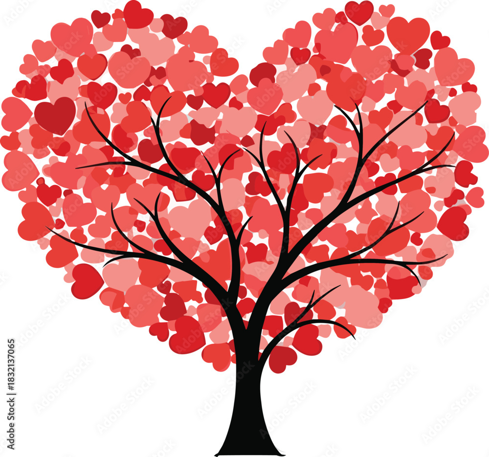 Fototapeta premium PrintConceptual Symbolism for Romance, Valentines Day, Marriage, Connection, Passion, and Anniversary Design