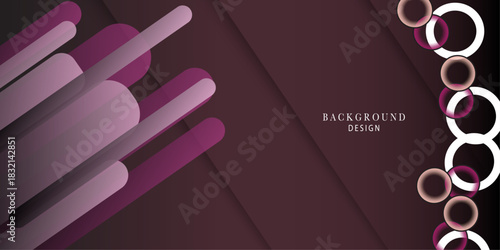 Abstract geometric background in purple tone