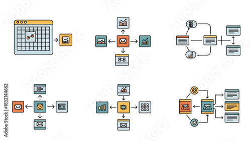 Business Process Flowcharts and Diagrams Data Analysis and Workflow Visualization