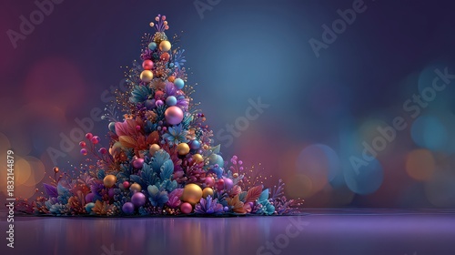 hd christmas background, abstract christmas banner, christmas colors