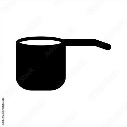 water ladle icon black