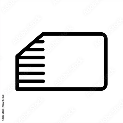 memory card icon white