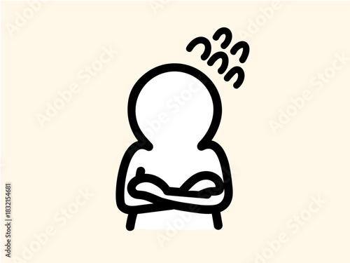 焦って考える人　時間がない