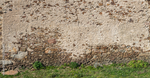 stone wall - old stone wall