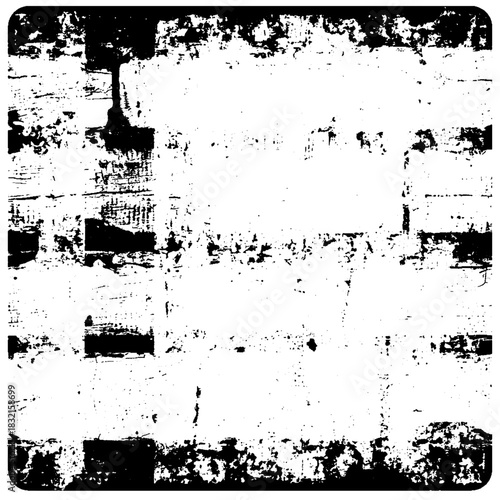 Wallpaper Mural Rough abstract monochrome grunge surface Torontodigital.ca