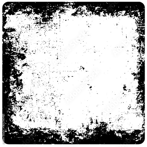 Textured monochrome grunge abstract pattern