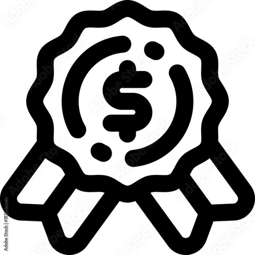 website line icon. Clean and minimalist vector icon for websites, mobile apps, presentations, and logos. Fully scalable and customizable for any project.