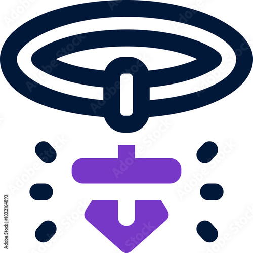 mask duotone icon. Sleek and modern vector icon for websites, mobile apps, marketing materials, and corporate design. Fully scalable and ready to use.