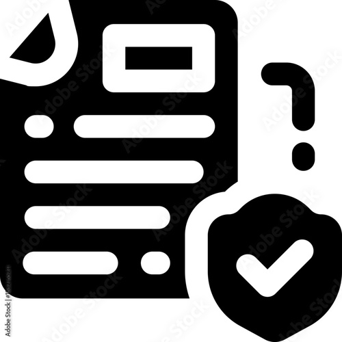 employee glyph icon. Strong and solid vector icon for websites, mobile interfaces, presentations, and visual branding. High quality and easy to edit.