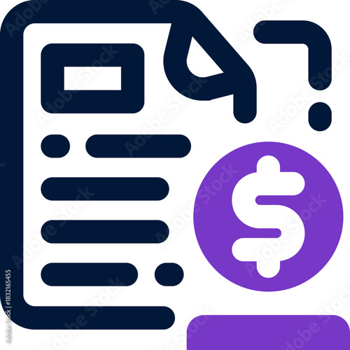 risk duotone icon. Sleek and modern vector icon for websites, mobile apps, marketing materials, and corporate design. Fully scalable and ready to use.