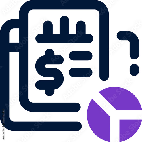 tax duotone icon. Sleek and modern vector icon for websites, mobile apps, marketing materials, and corporate design. Fully scalable and ready to use.