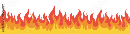 flame fire illustration isolated design