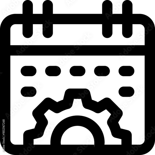 process line icon. Clean and minimalist vector icon for websites, mobile apps, presentations, and logos. Fully scalable and customizable for any project.