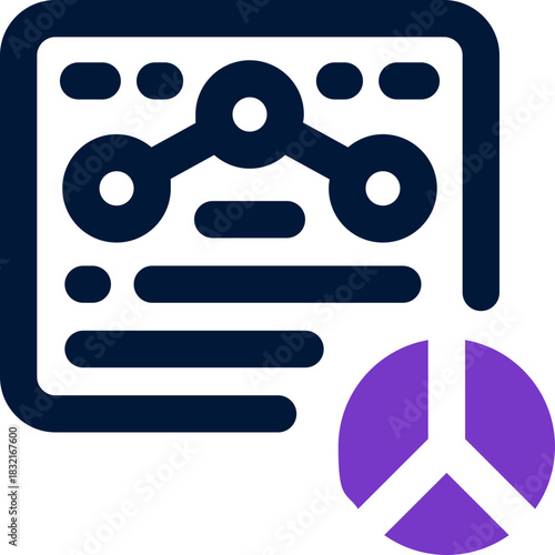 timeline duotone icon. Sleek and modern vector icon for websites, mobile apps, marketing materials, and corporate design. Fully scalable and ready to use.