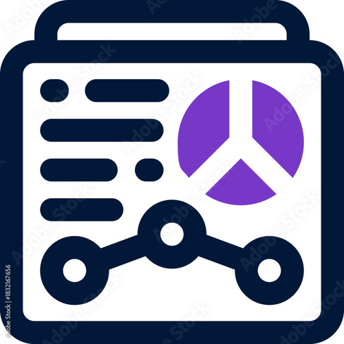 task duotone icon. Sleek and modern vector icon for websites, mobile apps, marketing materials, and corporate design. Fully scalable and ready to use.