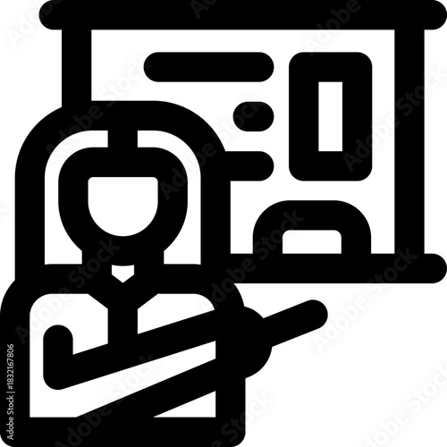 email line icon. Clean and minimalist vector icon for websites, mobile apps, presentations, and logos. Fully scalable and customizable for any project.