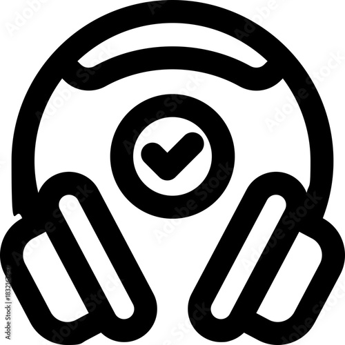 fax line icon. Clean and minimalist vector icon for websites, mobile apps, presentations, and logos. Fully scalable and customizable for any project.