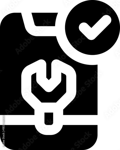 tool chat glyph icon. Strong and solid vector icon for websites, mobile interfaces, presentations, and visual branding. High quality and easy to edit.