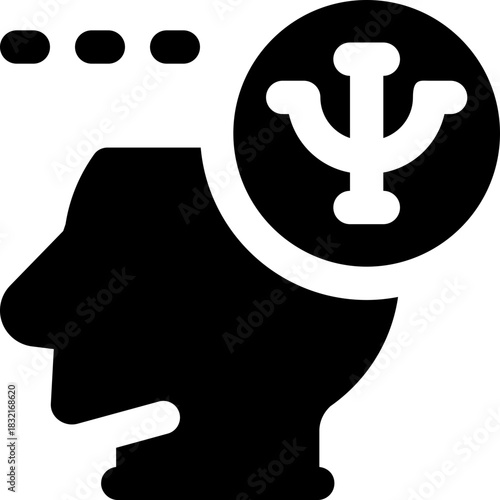 support glyph icon. Strong and solid vector icon for websites, mobile interfaces, presentations, and visual branding. High quality and easy to edit.