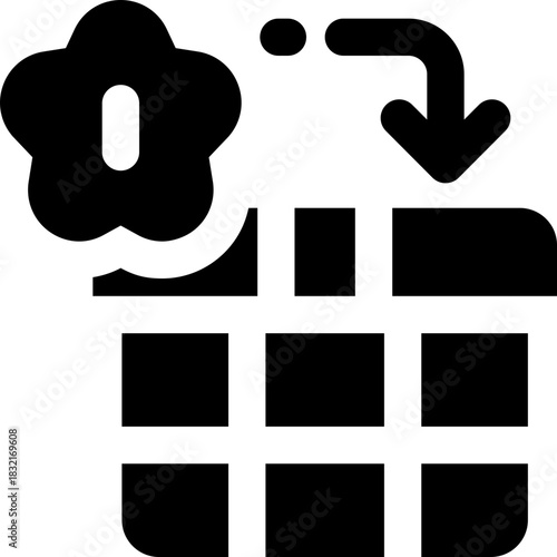 vip person glyph icon. Strong and solid vector icon for websites, mobile interfaces, presentations, and visual branding. High quality and easy to edit.