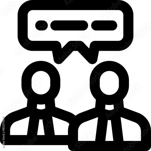 video call line icon. Clean and minimalist vector icon for websites, mobile apps, presentations, and logos. Fully scalable and customizable for any project.