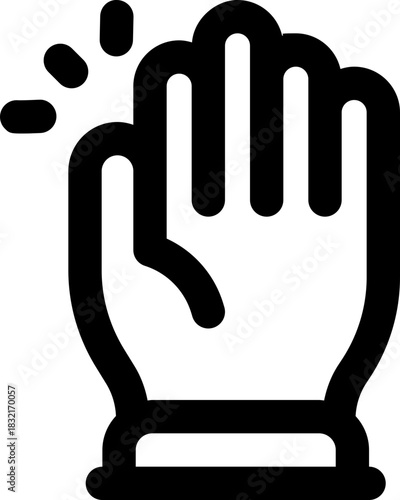 online service line icon. Clean and minimalist vector icon for websites, mobile apps, presentations, and logos. Fully scalable and customizable for any project.