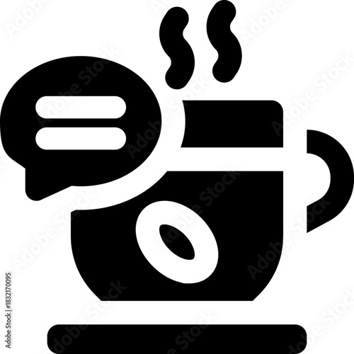 argument glyph icon. Strong and solid vector icon for websites, mobile interfaces, presentations, and visual branding. High quality and easy to edit.