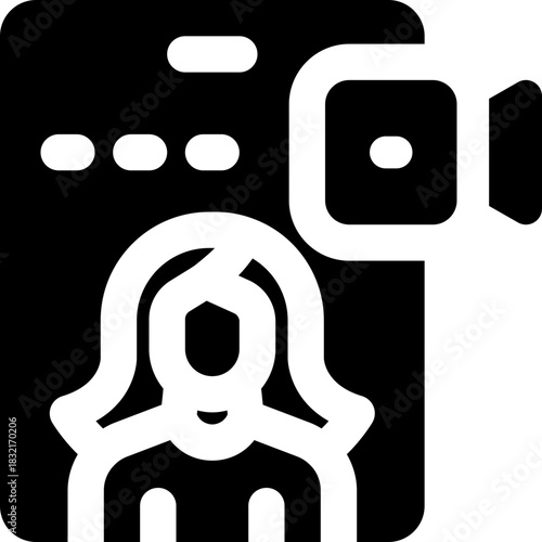 qa glyph icon. Strong and solid vector icon for websites, mobile interfaces, presentations, and visual branding. High quality and easy to edit.