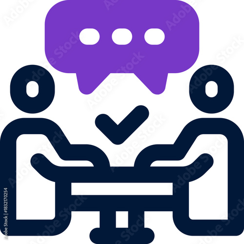 coffee break duotone icon. Sleek and modern vector icon for websites, mobile apps, marketing materials, and corporate design. Fully scalable and ready to use.