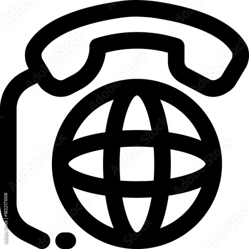 digital line icon. Clean and minimalist vector icon for websites, mobile apps, presentations, and logos. Fully scalable and customizable for any project.