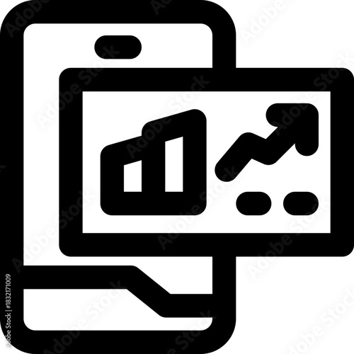 search line icon. Clean and minimalist vector icon for websites, mobile apps, presentations, and logos. Fully scalable and customizable for any project.