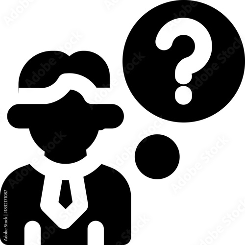 consider glyph icon. Strong and solid vector icon for websites, mobile interfaces, presentations, and visual branding. High quality and easy to edit.