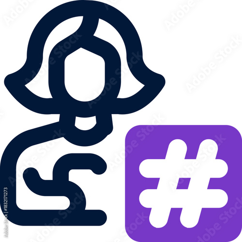 forecasting duotone icon. Sleek and modern vector icon for websites, mobile apps, marketing materials, and corporate design. Fully scalable and ready to use.