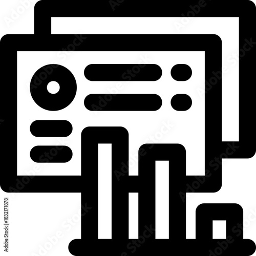 copy line icon. Clean and minimalist vector icon for websites, mobile apps, presentations, and logos. Fully scalable and customizable for any project.