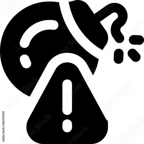 effective glyph icon. Strong and solid vector icon for websites, mobile interfaces, presentations, and visual branding. High quality and easy to edit.