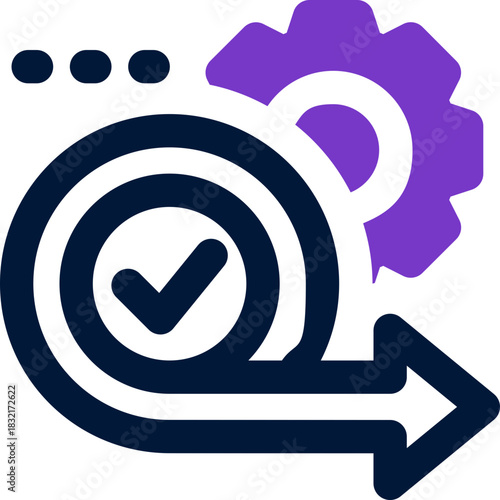 response duotone icon. Sleek and modern vector icon for websites, mobile apps, marketing materials, and corporate design. Fully scalable and ready to use.