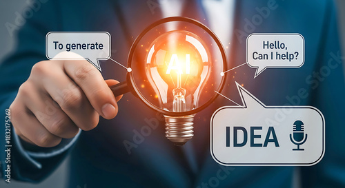 AI-powered idea generation and assistance