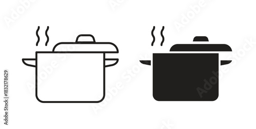 Cooking icon vector design. icon doodle hand drawn.
