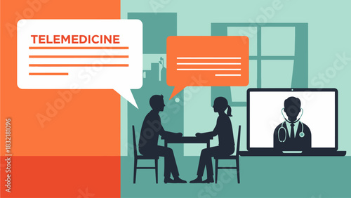 Telemedicine Consultation Connecting Doctors and Patients Remotely Through Technology