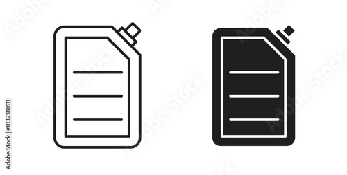 Doys collection Silhouette flat icon design element.pouch icon vector design. icon doodle hand drawn.