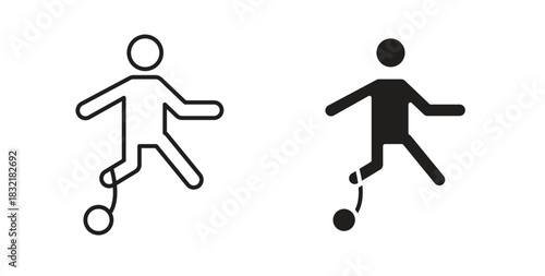 Escape icon vector design. icon doodle hand drawn.