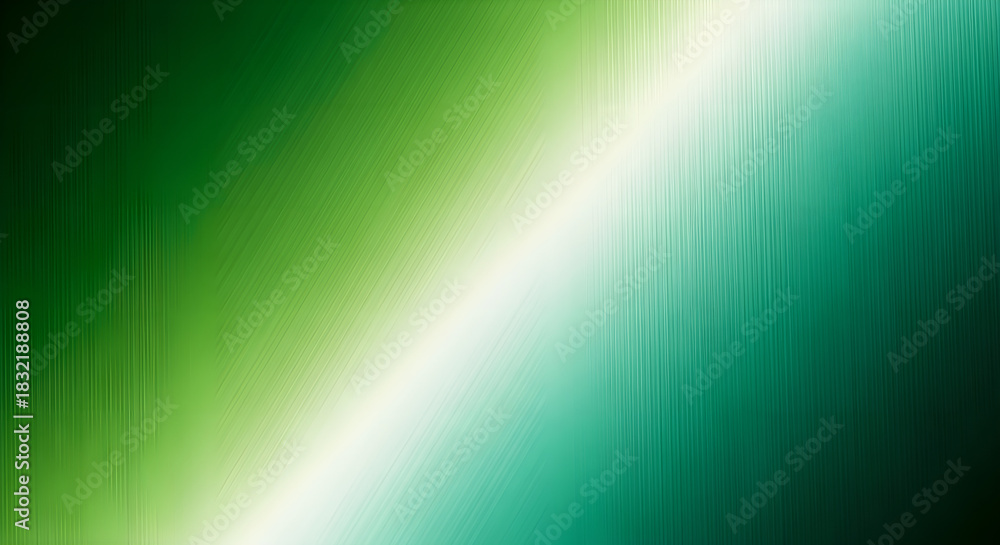Fototapeta premium Abstract Green Gradient Textured Background Vertical Copy Space