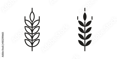 Malt icon vector design. icon doodle hand drawn.