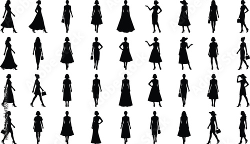 Diverse black silhouettes of people jumping and holding colorful letters spelling CELEBRATION, symbolizing joy, achievement, success, teamwork, party, and festive spirit.