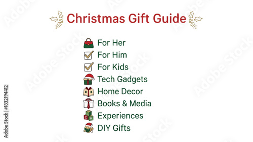 Explore the Ultimate Christmas Gift Guide Discover Perfect Presents for Everyone - From Her, Him, Kids, and Beyond - Find Tech Gadgets, Home Decor, Books, Experiences, and DIY Gift Ideas