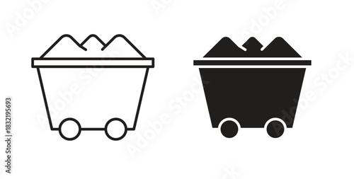Raw material icon vector design. icon doodle hand drawn.